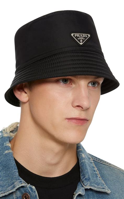 prada calf skin hat brown|Prada Hats for Men .